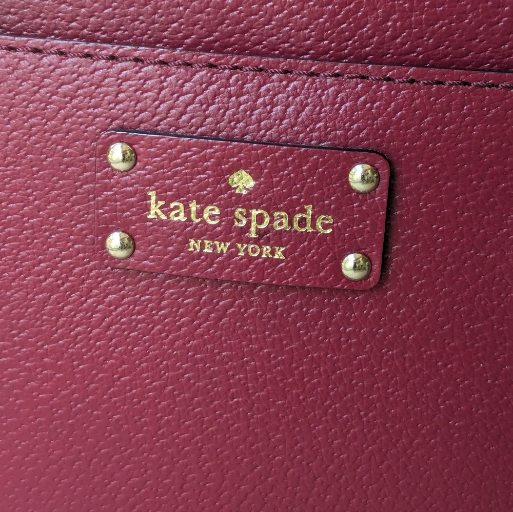 NWT Kate Spade Durham Wellesley Red Plum Bag